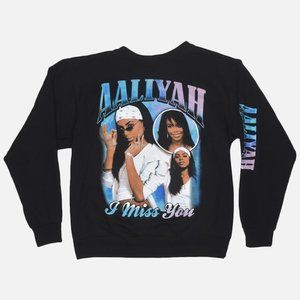 Aaliyah I Miss You Graphic Sweatshirt